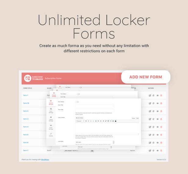 Subscribe to Unlock Opt In Content Locker WordPress Plugin - 15