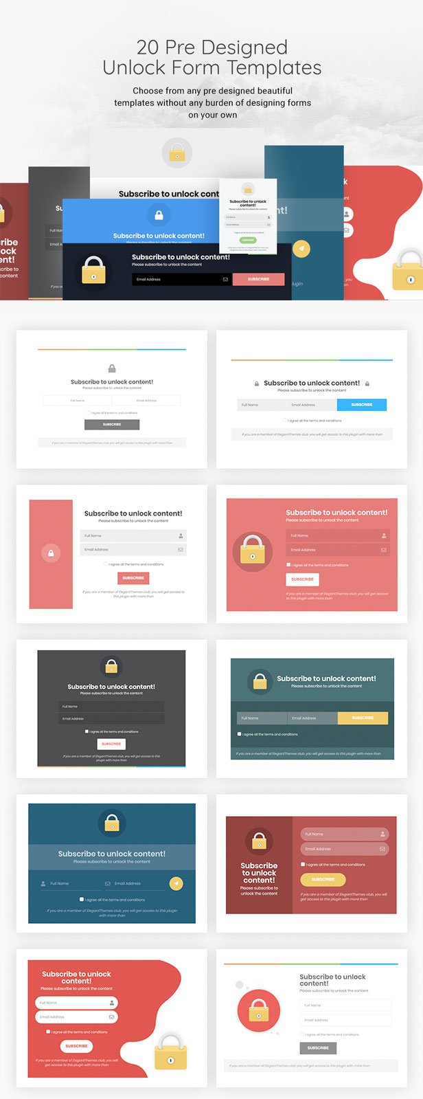 Subscribe to Unlock Opt In Content Locker WordPress Plugin - 16