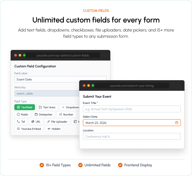 Frontend Post Submission Manager