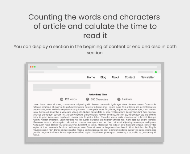 Article Read Time & Progress Bar - 1