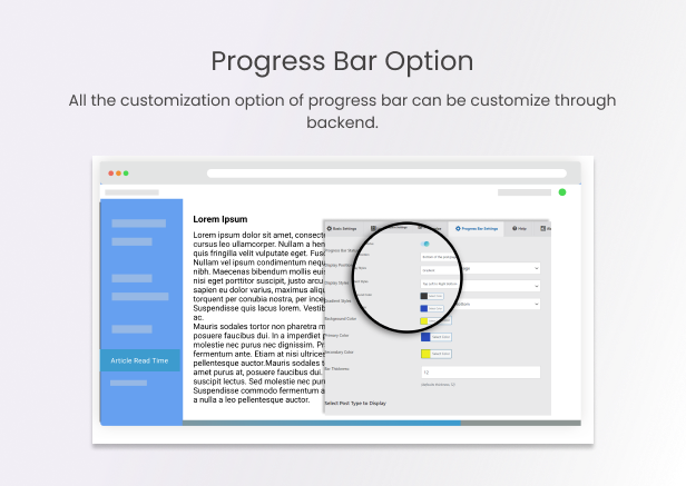 Article Read Time & Progress Bar - 5