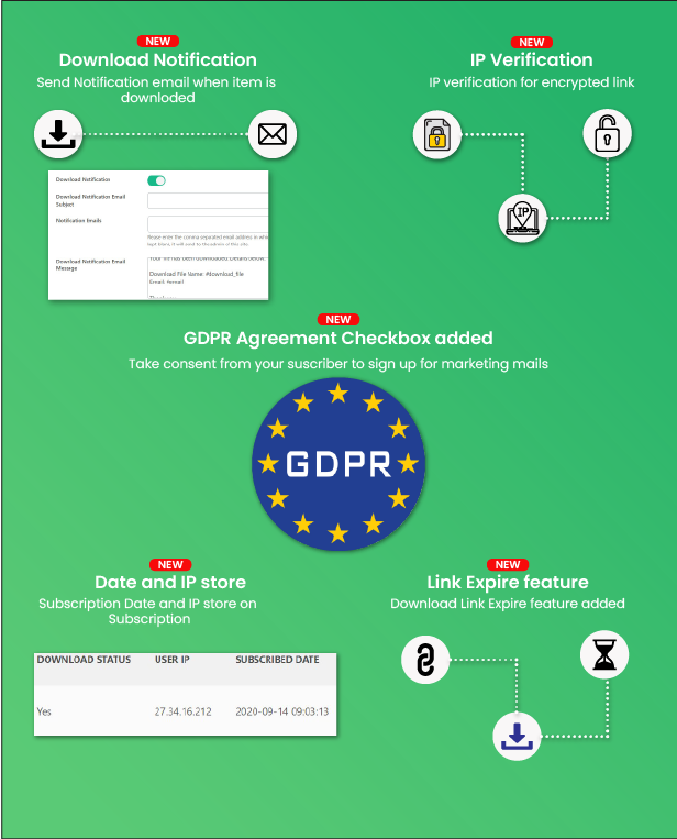 Subscribe to Download - An advanced subscription plugin for WordPress - 14