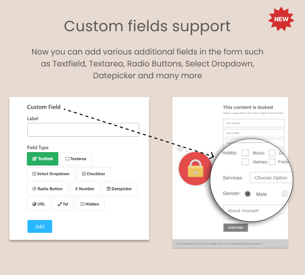 Subscribe to Unlock Opt In Content Locker WordPress Plugin - 8