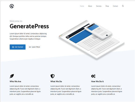 GeneratePress - Best responsive WordPress themes
