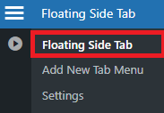 adding a floating side tab