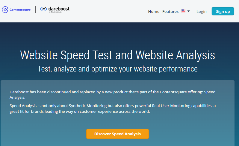Dareboost to test your website performance