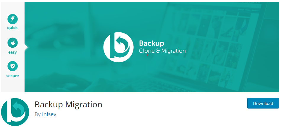 Backup Migration plugins