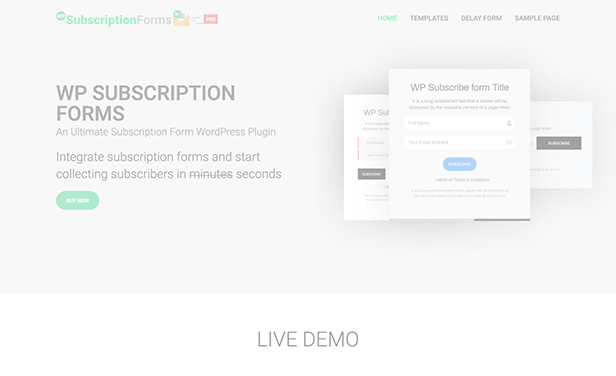 WP Subscription Forms PRO