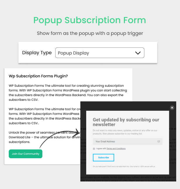 WP Subscription Forms PRO