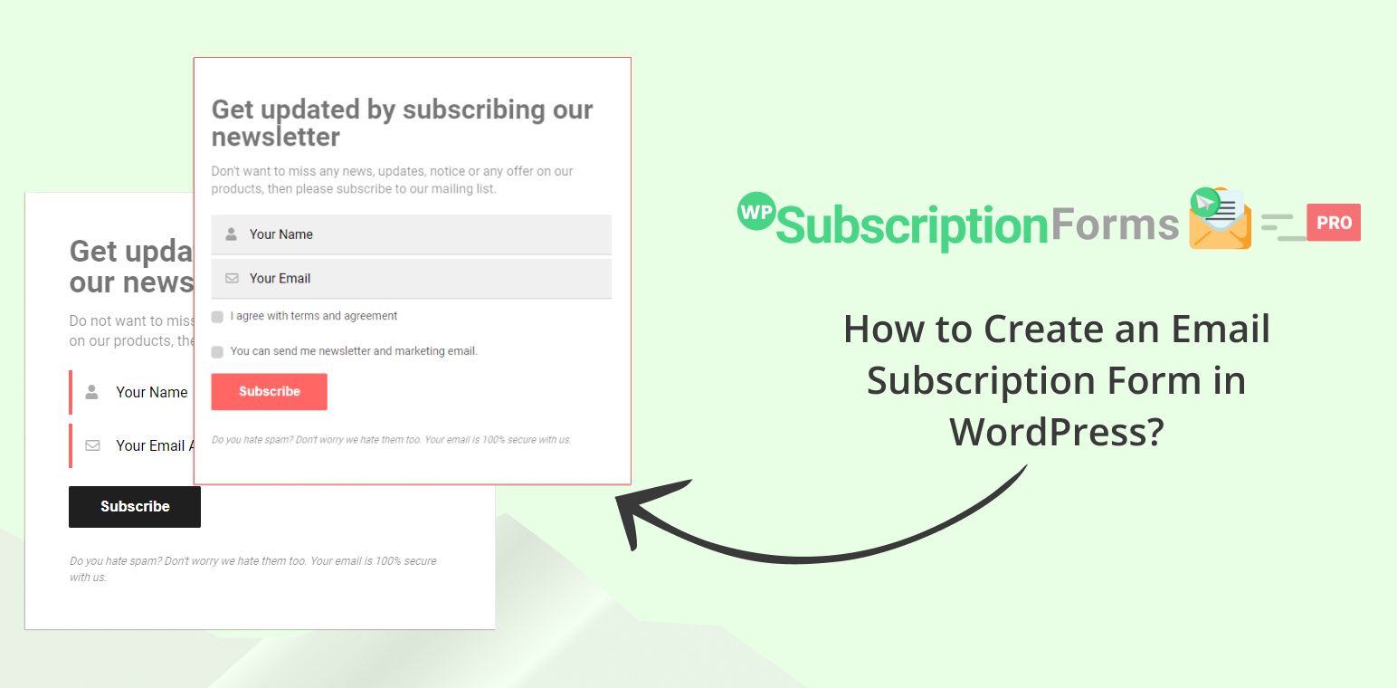 How to create an Email Subscription Form in WordPress