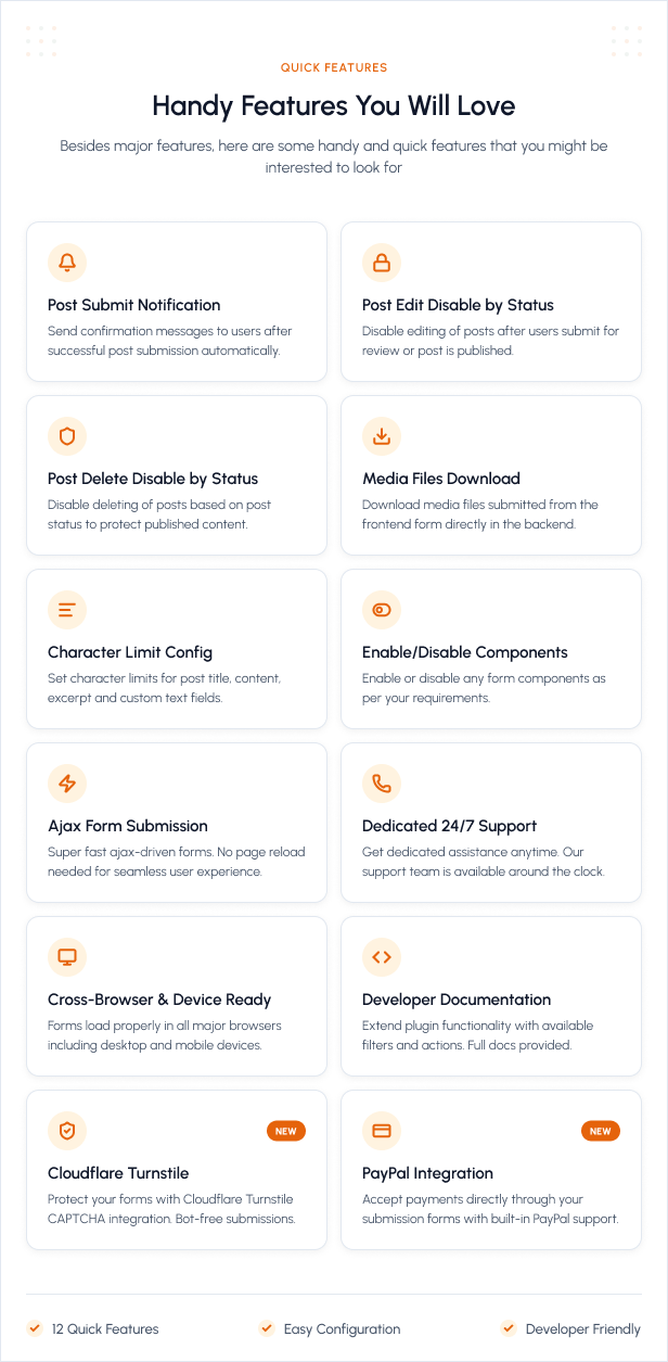 Frontend Post Submission Manager